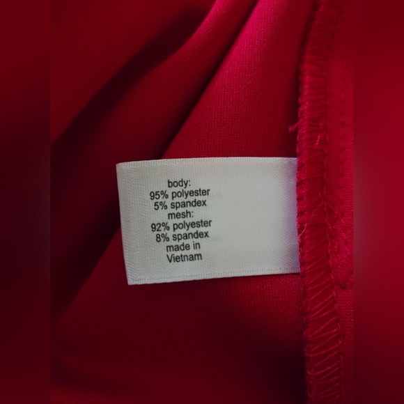 Lane Bryant Elegant Red Shift Dress - Picture 9 of 10